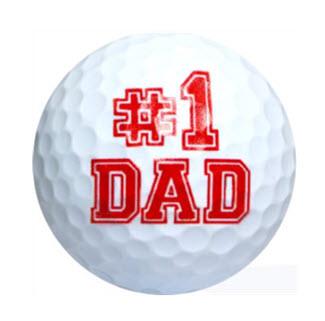 New Novelty #1 Dad Golf Balls - ReNew Golf Balls
