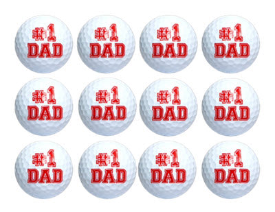 #1 Dad Golf Balls
