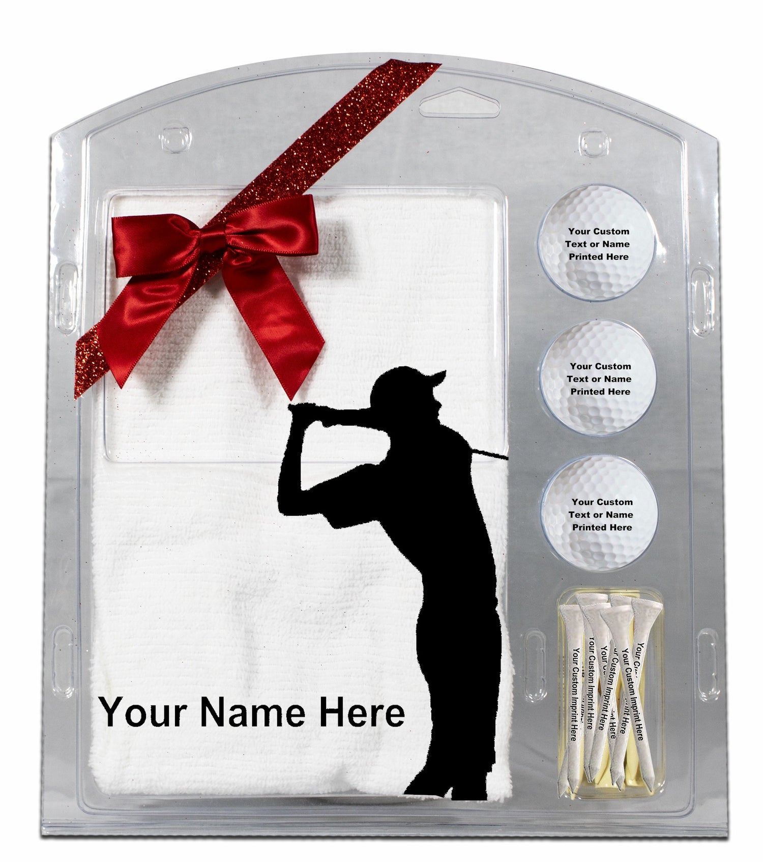 Golf Tees, Towels, Ball Markers and Sets
