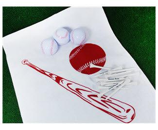 New Baseball Golf Towel, Balls and Tees Set - ReNew Golf Balls
