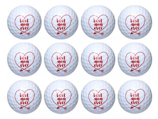 New Novelty Best Mom Ever Golf Balls - ReNew Golf Balls
