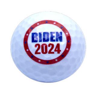 New Novelty Biden 2024 Golf Balls and Tees Set - ReNew Golf Balls