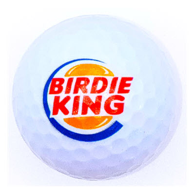 New Novelty Birdie King Golf Balls