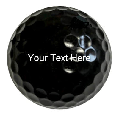 vapor black golf balls
