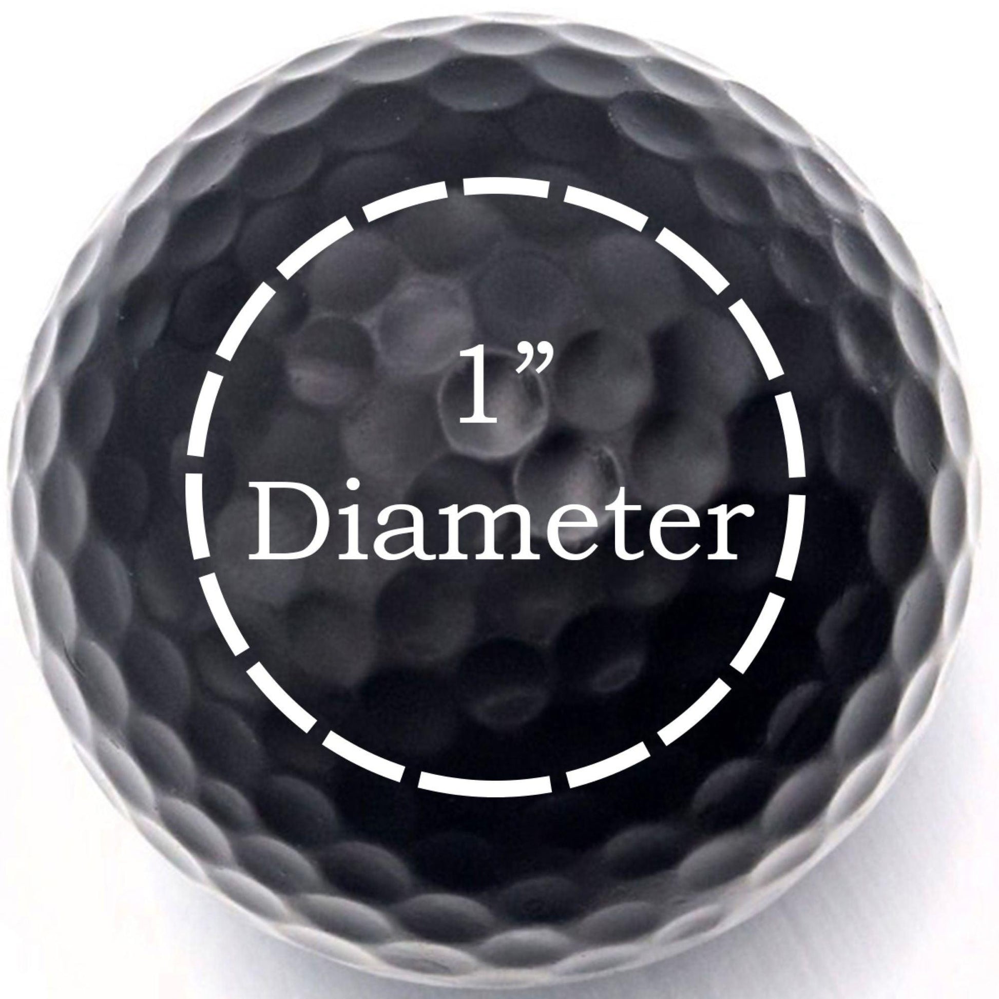 Personalized Black Golf Balls - New - ReNew Golf Balls