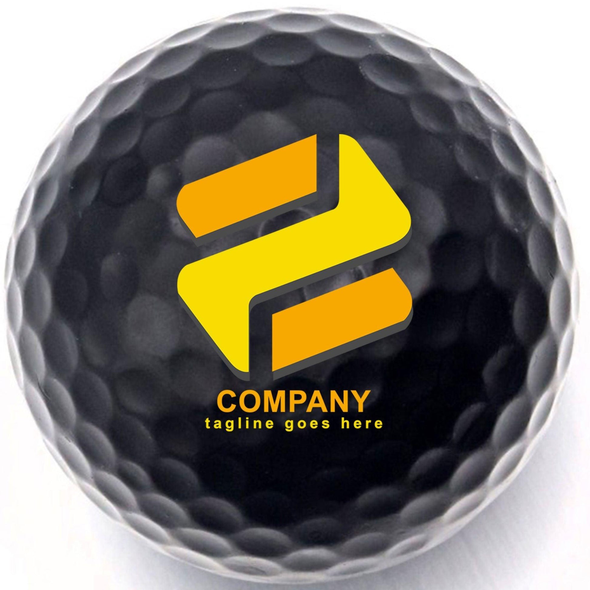 Personalized Black Golf Balls - New - ReNew Golf Balls