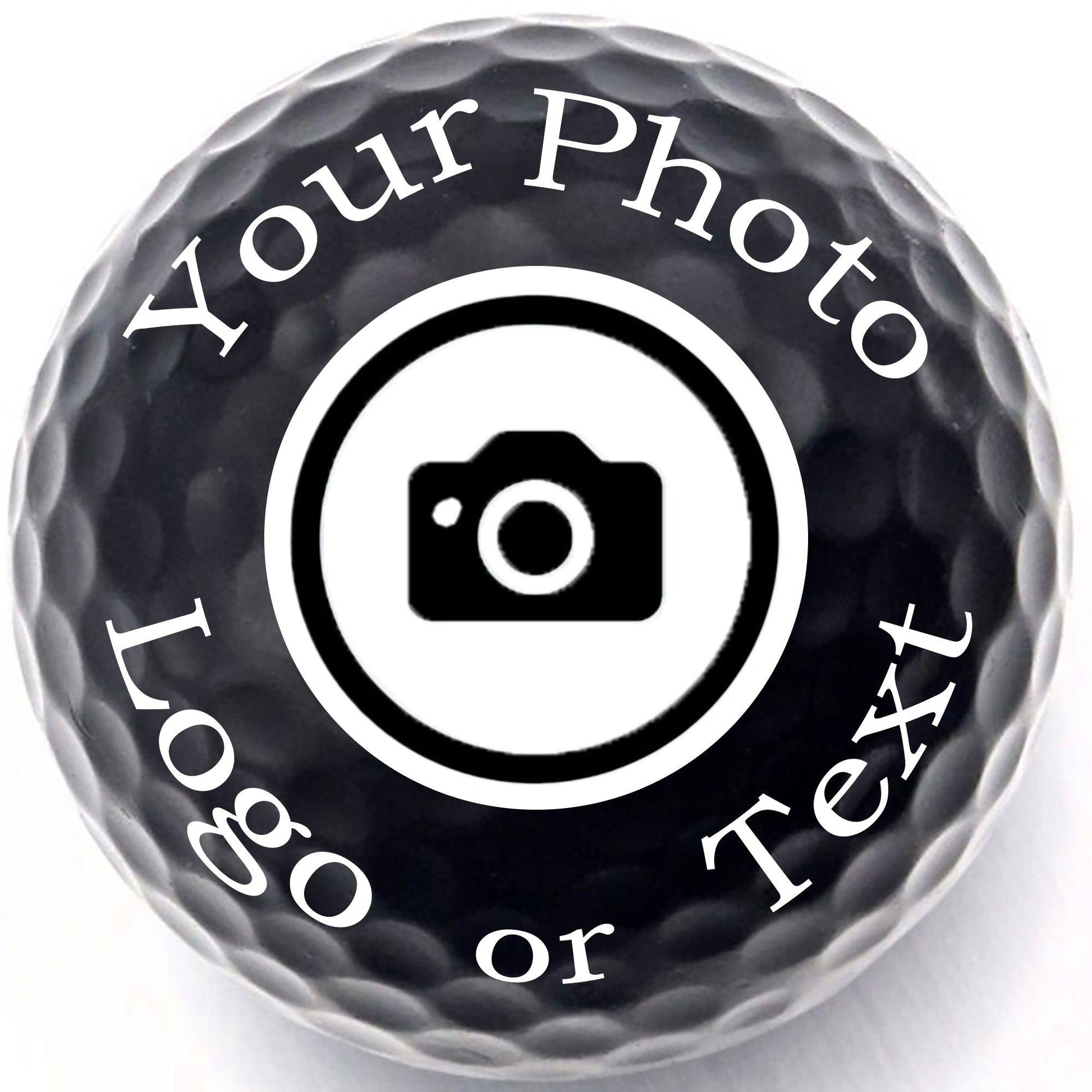 Personalized Black Golf Balls - New - ReNew Golf Balls