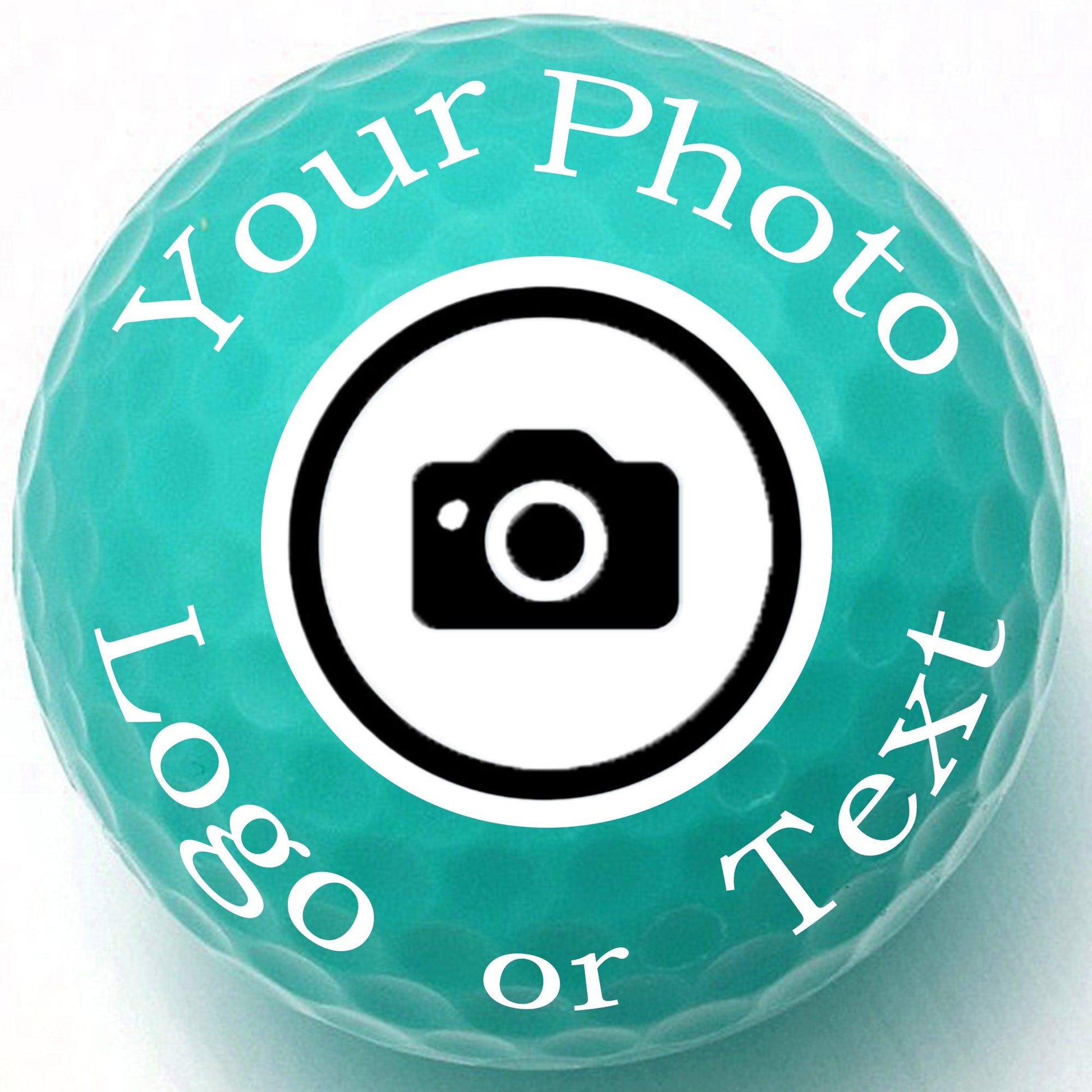 Personalized Light Blue Golf Balls - New - ReNew Golf Balls
