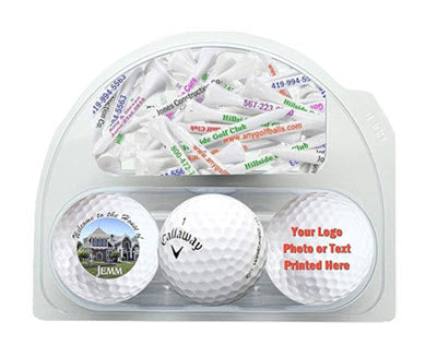New Personalized Callaway Warbird Golf Balls and Tees