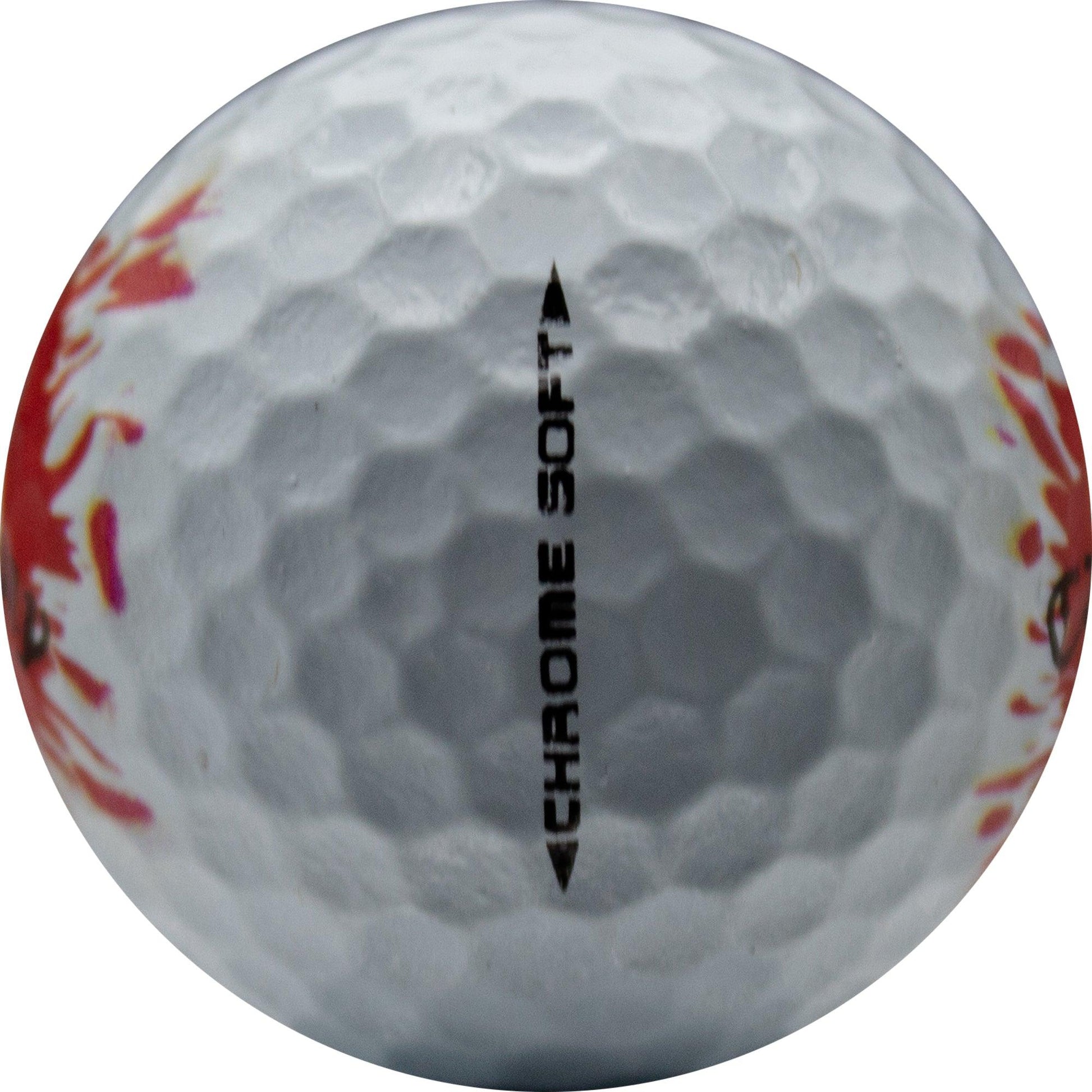 Callaway Chrome Soft Blood Splatter Golf Balls - ReNew Golf Balls