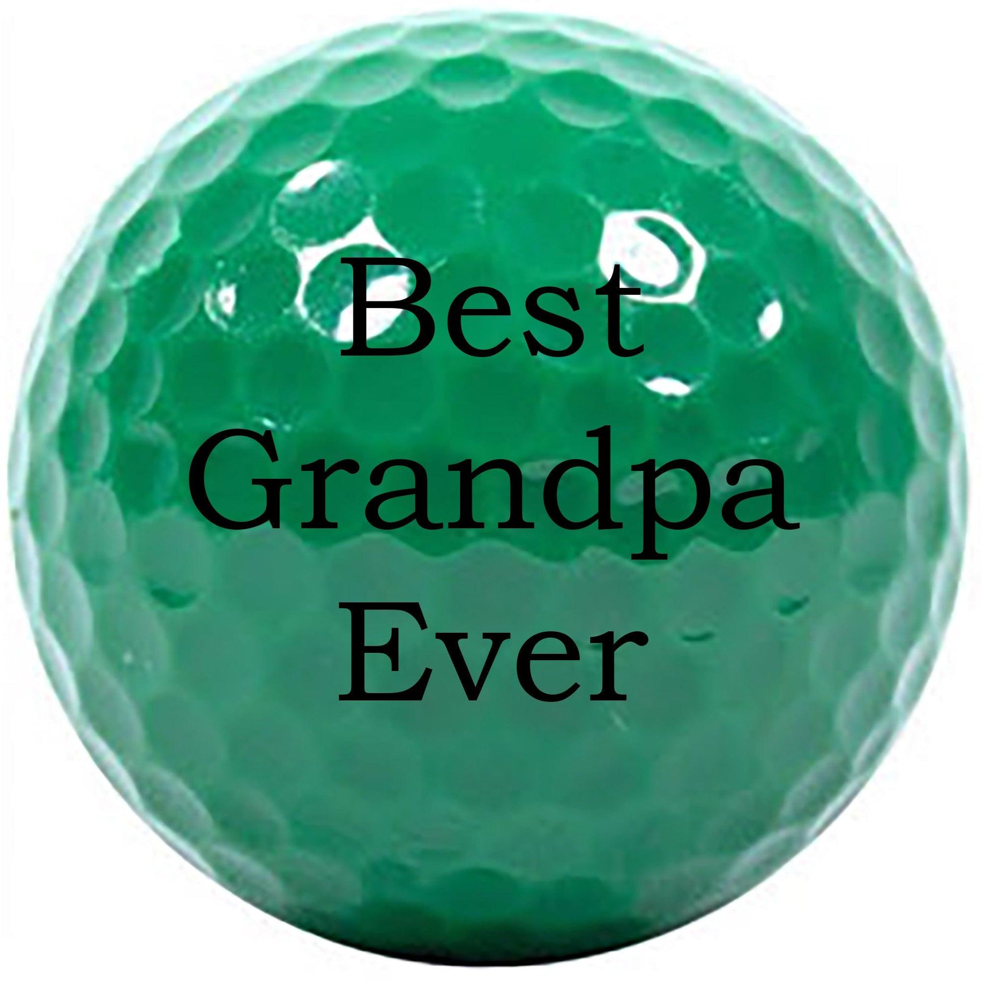 Personalized Dark Green Golf Balls - New - ReNew Golf Balls