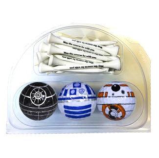 New Novelty Star Wars Golf Balls and Tees - ReNew Golf Balls