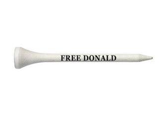 Trump Mugshot Golf Balls and Tees Set - ReNew Golf Balls