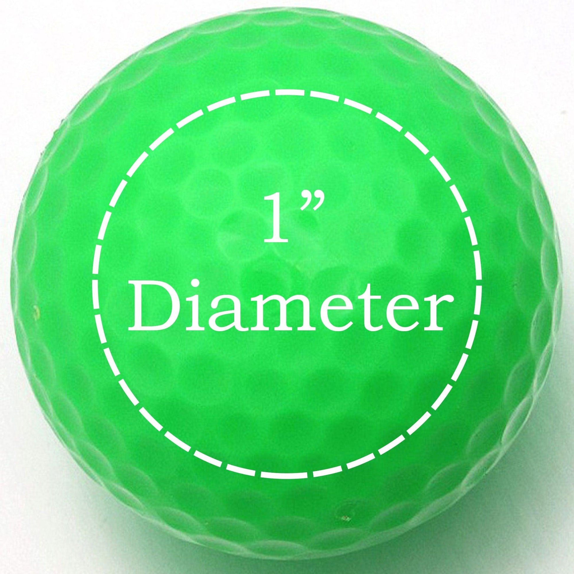 Personalized Neon Green Golf Balls - New - ReNew Golf Balls