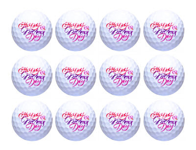 New Novelty Happy Mother's Day Golf Balls