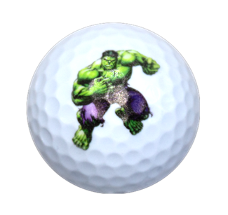 New Novelty Superhero Golf Balls - ReNew Golf Balls