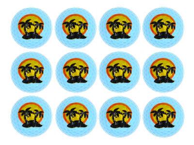 New Novelty Tropical Island Golf Balls - ReNew Golf Balls