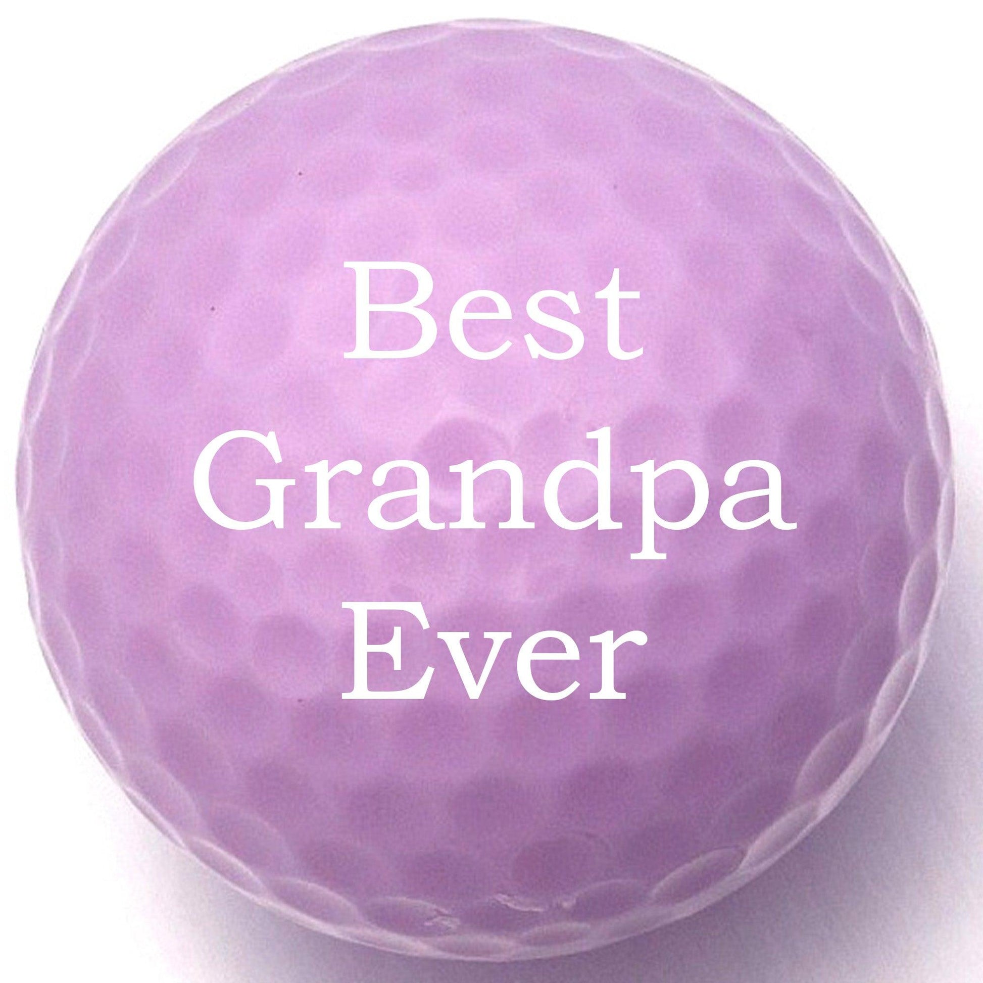 Personalized Lavender Golf Balls - New - ReNew Golf Balls
