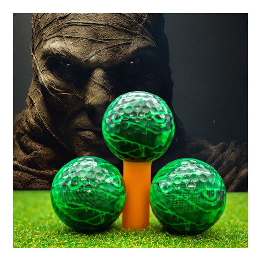 New Novelty Green Mummy Golf Balls