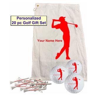 New Men's Personalized Golf Towel Set - 6 color choices!