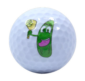 New Novelty Mister Pickleball Golf Balls