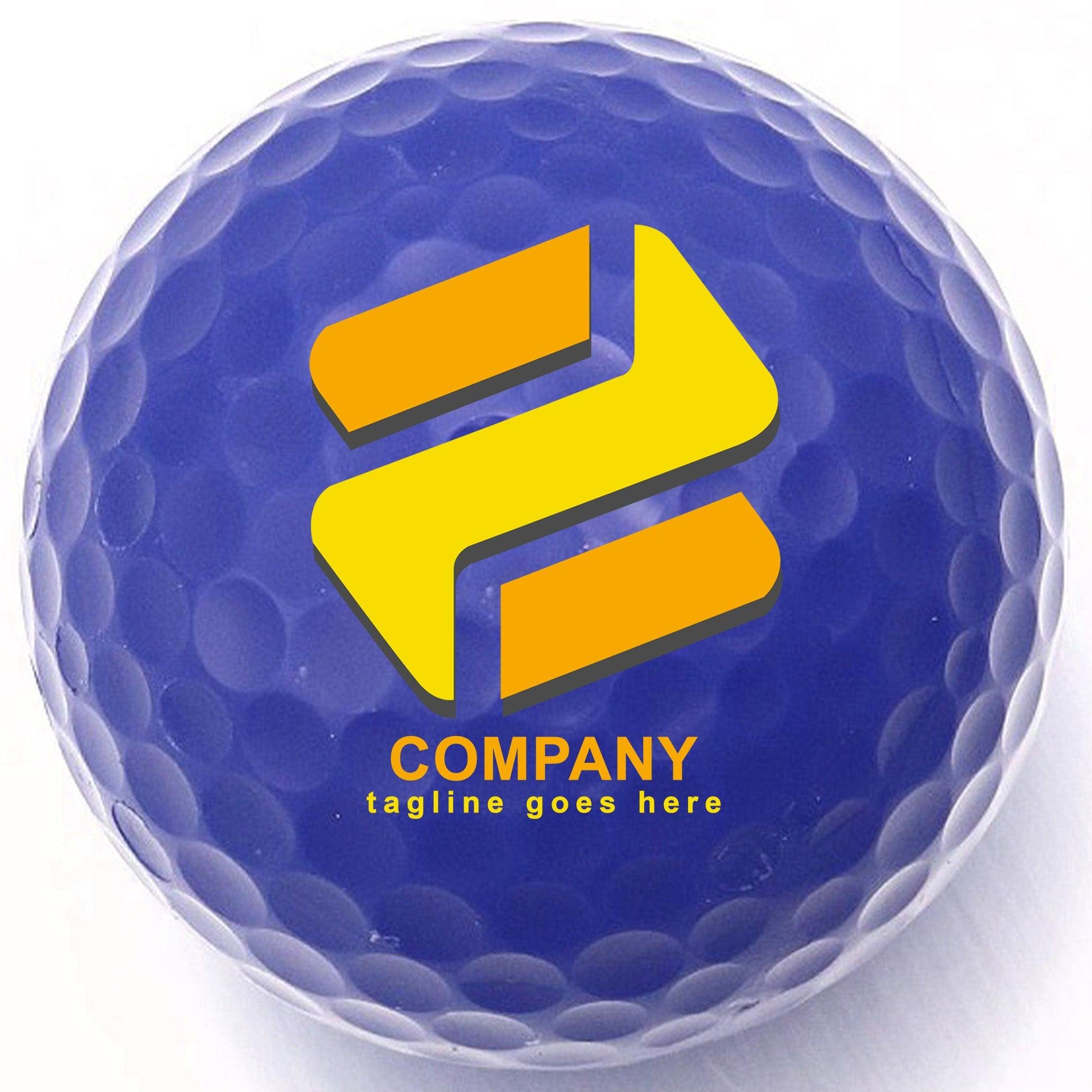 Personalized Dark Blue Golf Balls - New - ReNew Golf Balls
