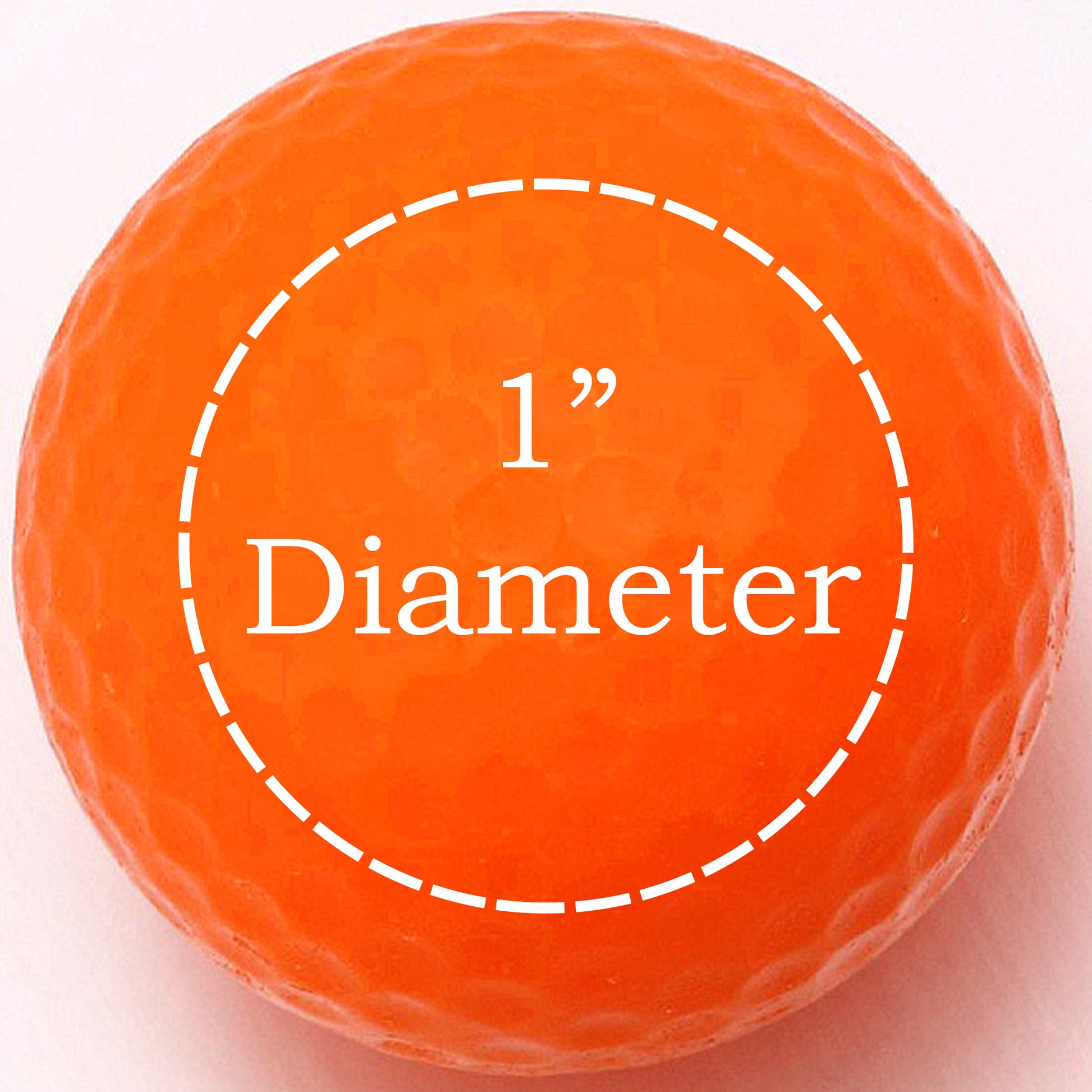 Personalized Neon Orange Golf Balls - New - ReNew Golf Balls