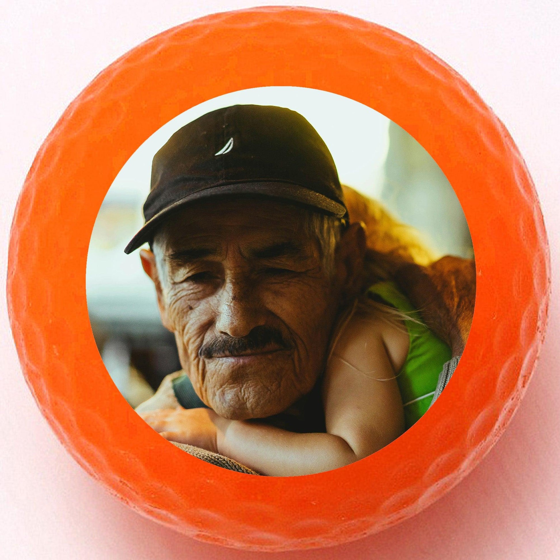Personalized Neon Orange Golf Balls - New - ReNew Golf Balls