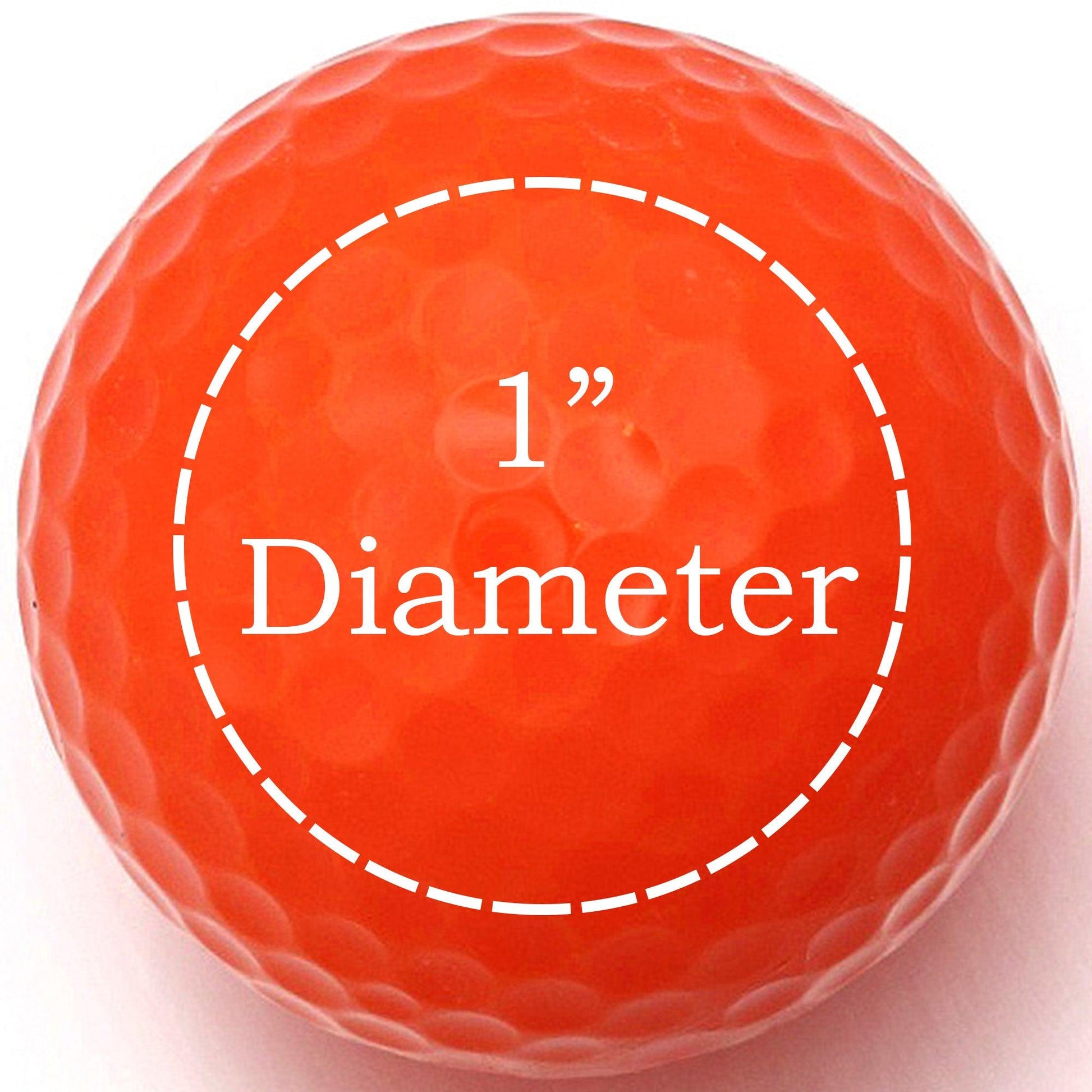 Personalized Orange Golf Balls - New - ReNew Golf Balls
