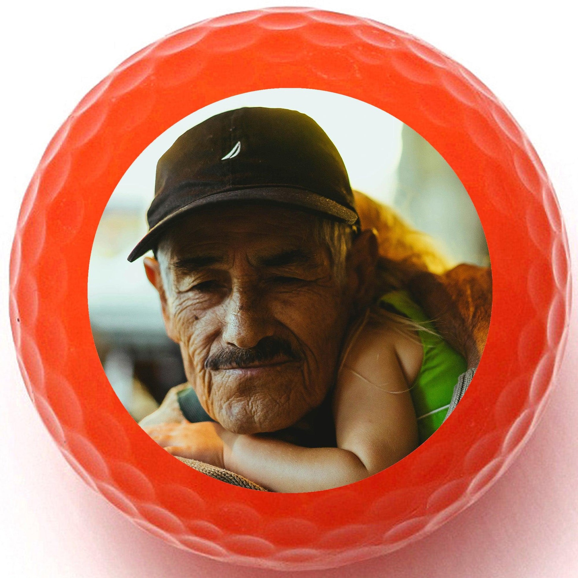 Personalized Orange Golf Balls - New - ReNew Golf Balls