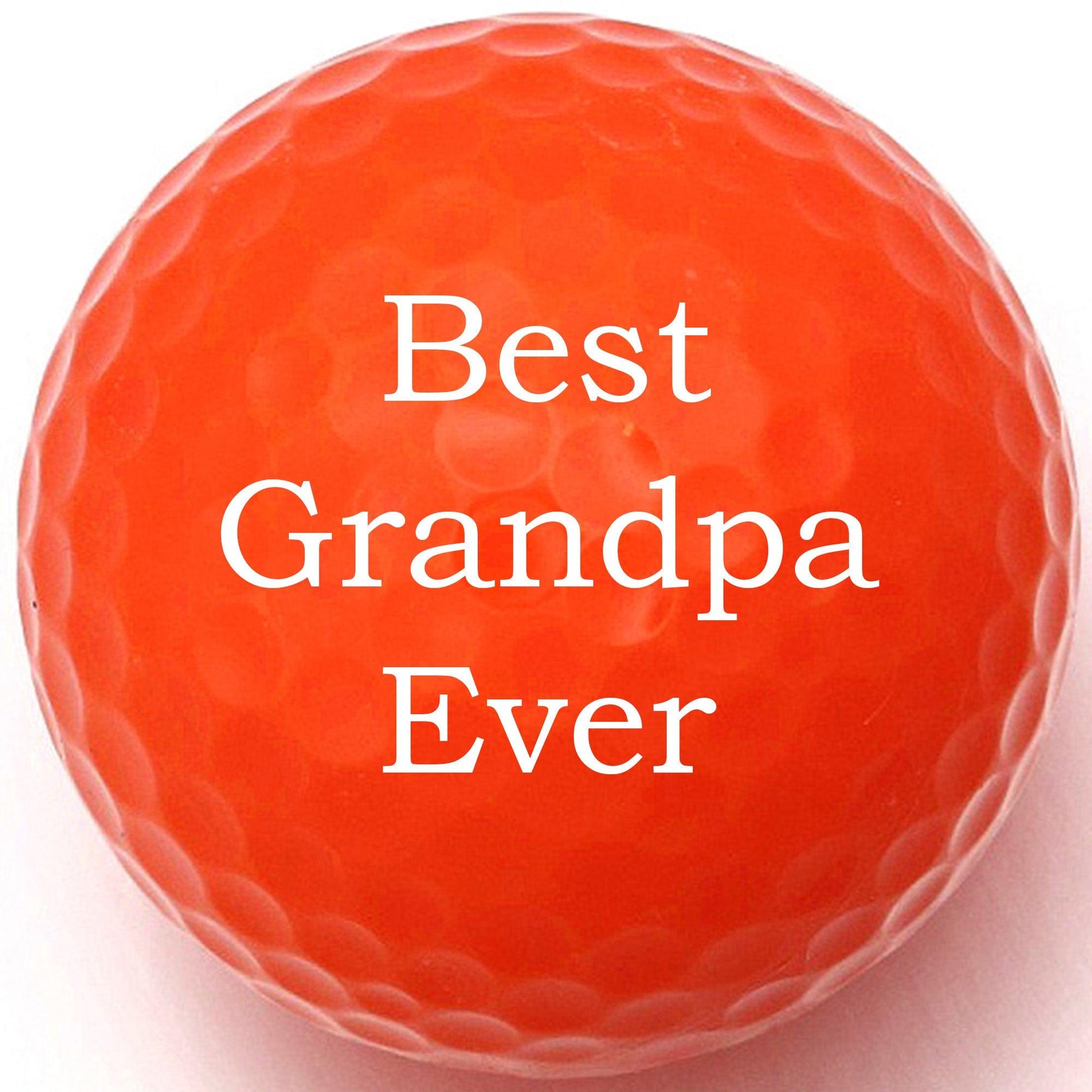 Personalized Orange Golf Balls - New - ReNew Golf Balls