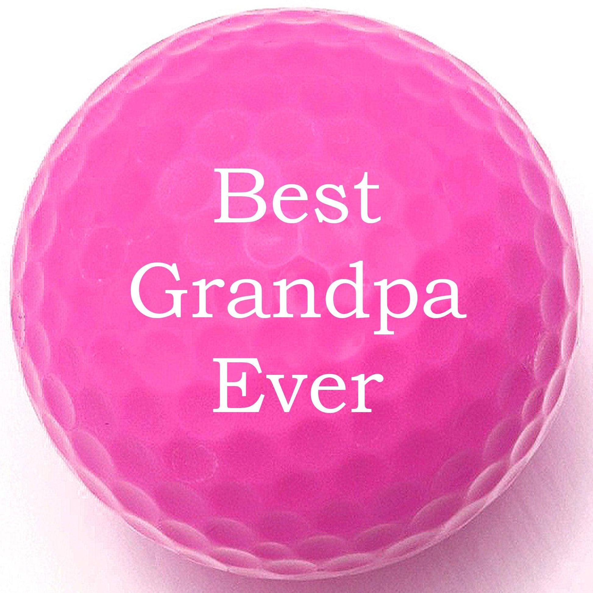 Personalized Hot Pink Golf Balls - New - ReNew Golf Balls