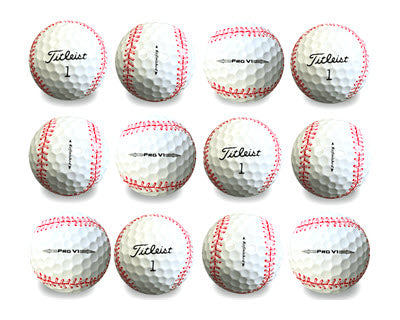 Titleist Pro V1 Baseball Golf Balls - 1 dozen