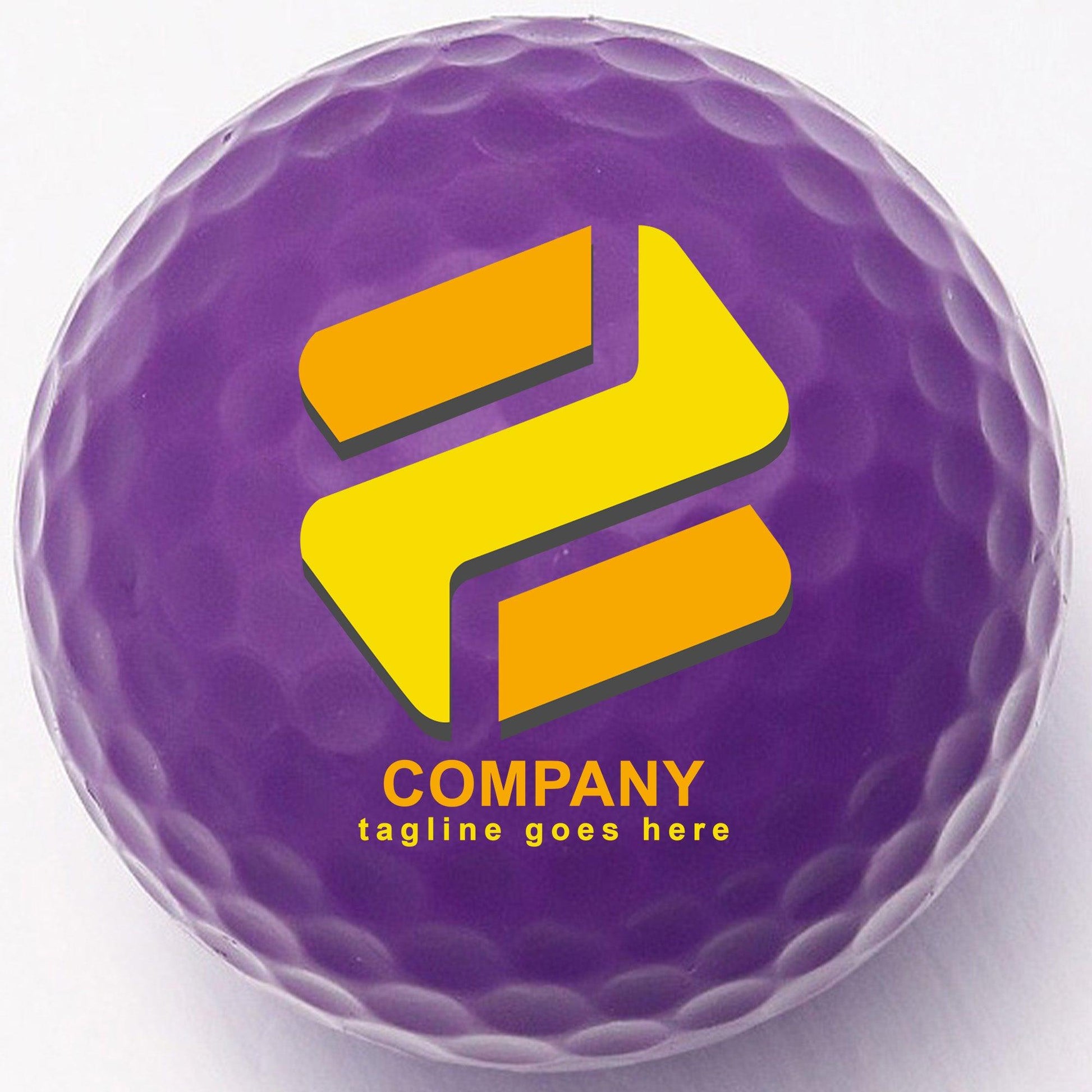 Personalized Purple Golf Balls - New - ReNew Golf Balls