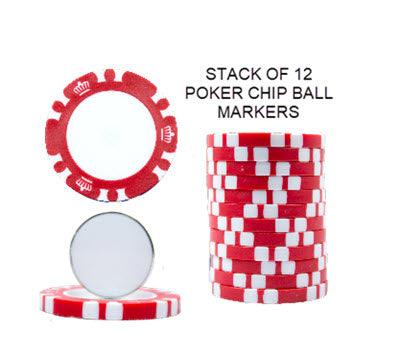New Personalized Red Party Pack Golf Set - ReNew Golf Balls