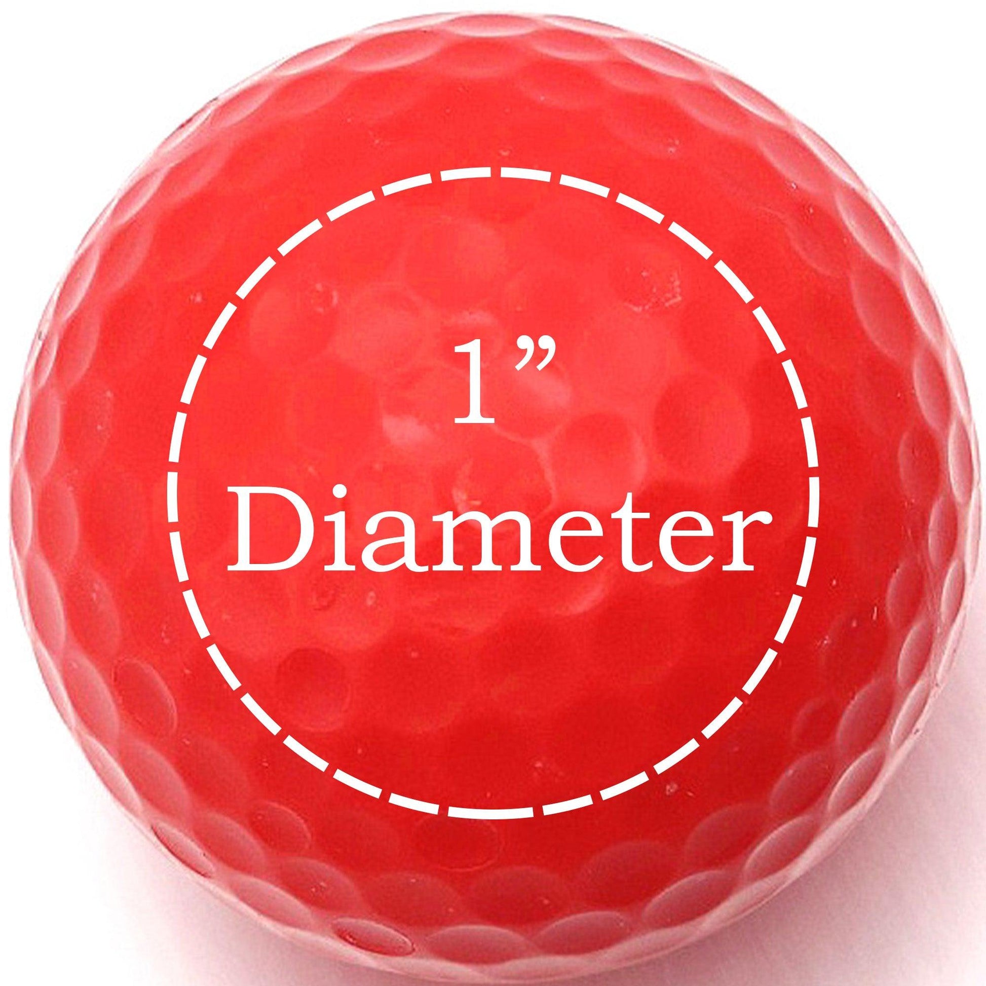 Personalized Red Golf Balls - New - ReNew Golf Balls