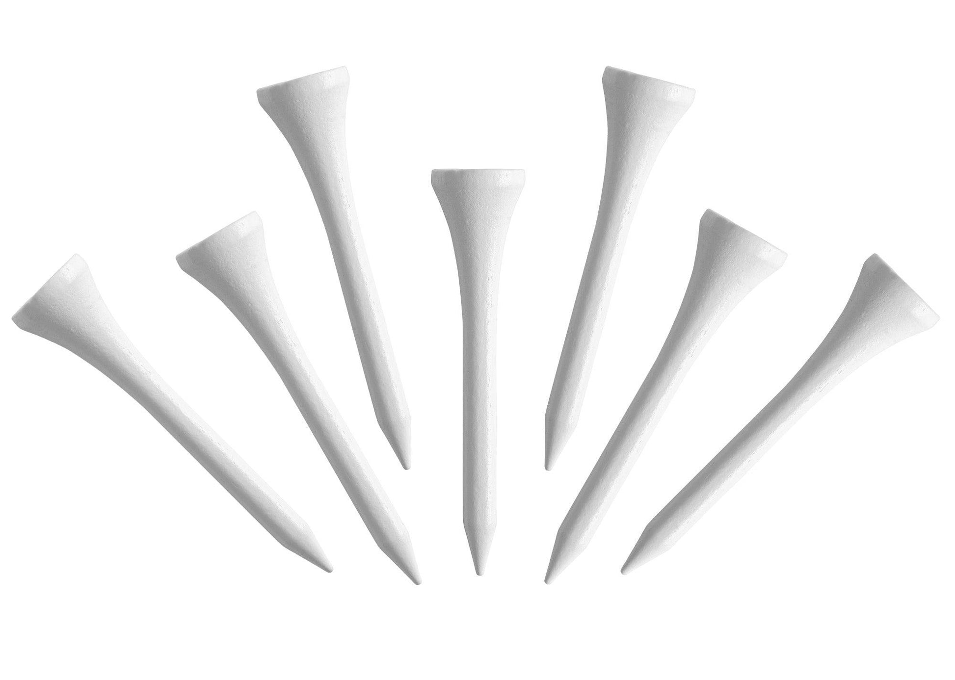 2 ¾ Tees - White - ReNew Golf Balls
