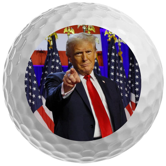 New Top Brands Trump - Victory Speech Golf Balls - ReNew Golf Balls
