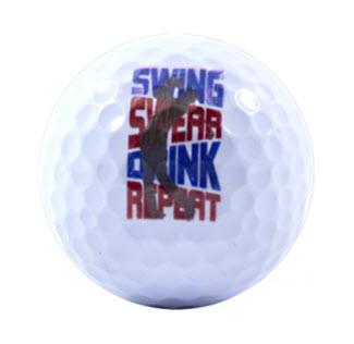 New Novelty Swing, Swear, Drink, Repeat Golf Balls - ReNew Golf Balls