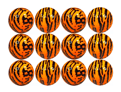 New Novelty Tiger Stripes Golf Balls