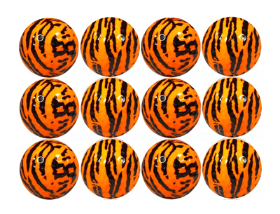 New Novelty Tiger Stripes Golf Balls