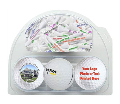 New Personalized Wilson Ultra 500 Golf Balls and Tees