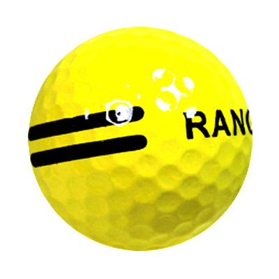 Yellow Range Balls with Black Stripe - 5 dozen to 100 dozen - ReNew Golf Balls