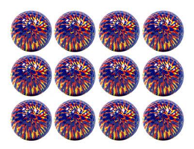 New Novelty Yellow Tie Dye Novelty Golf Balls - ReNew Golf Balls