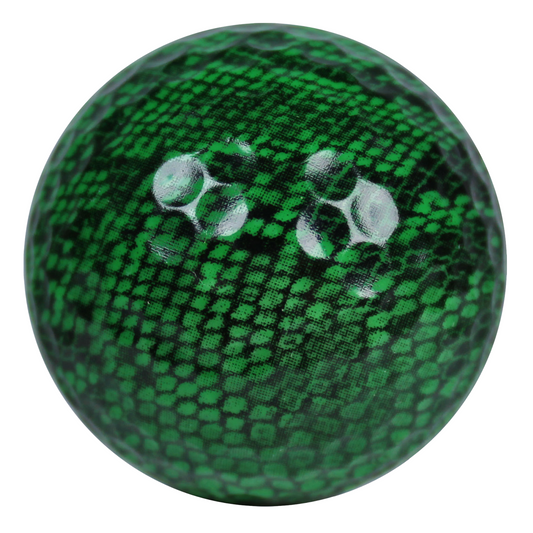 New Novelty Green Snakeskin Golf Balls