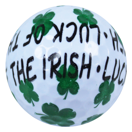 New Novelty Luck of the Irish Golf Balls