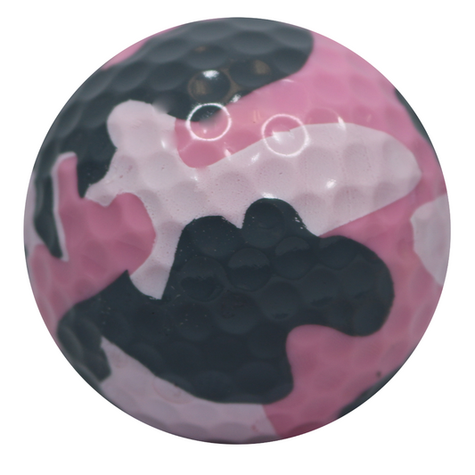 New Novelty Pink Camo Golf Balls