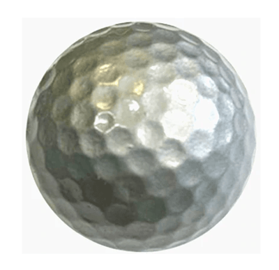 Personalized Silver Golf Balls - New - ReNew Golf Balls