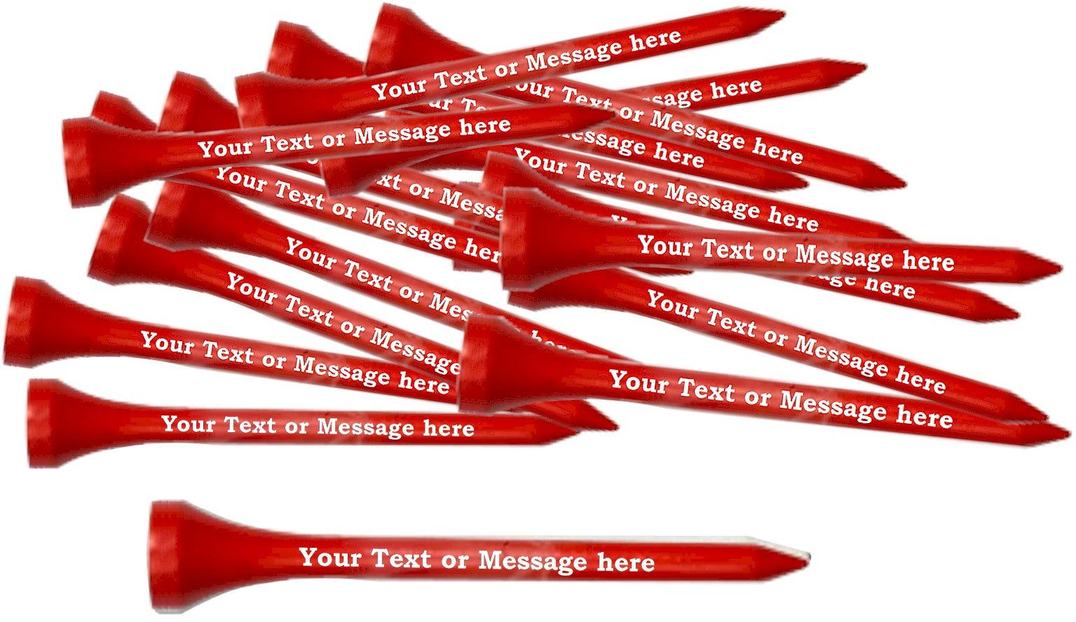 New Personalized Red Party Pack Golf Set - ReNew Golf Balls