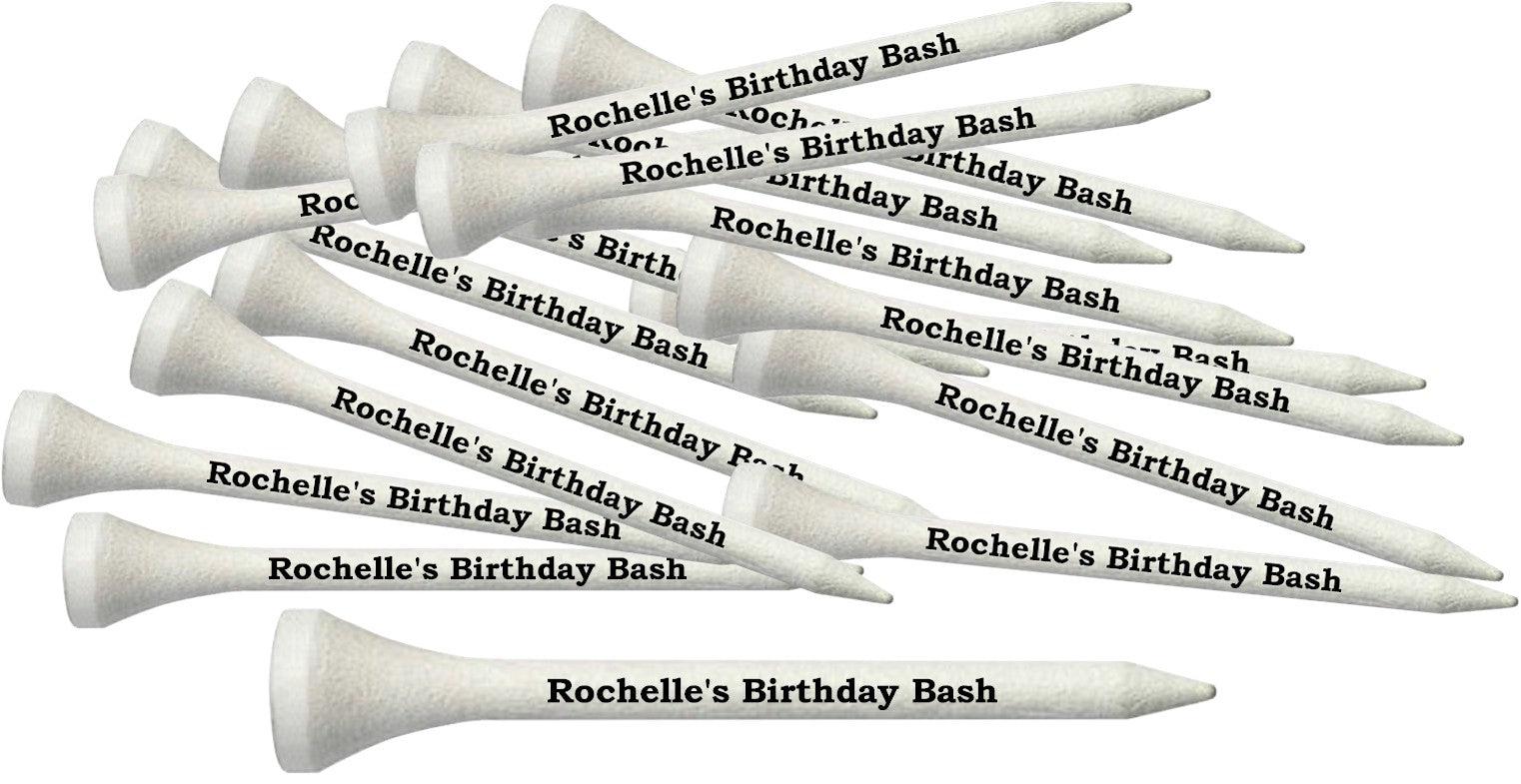 New Personalized Yellow Party Pack Golf Set - ReNew Golf Balls